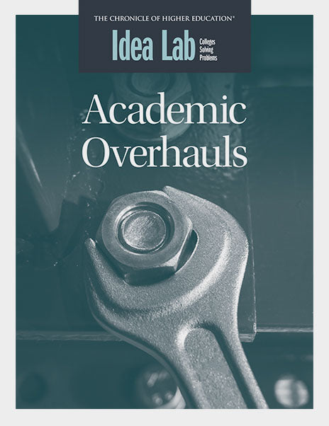 Academic Overhauls - Cover image of a wrench.