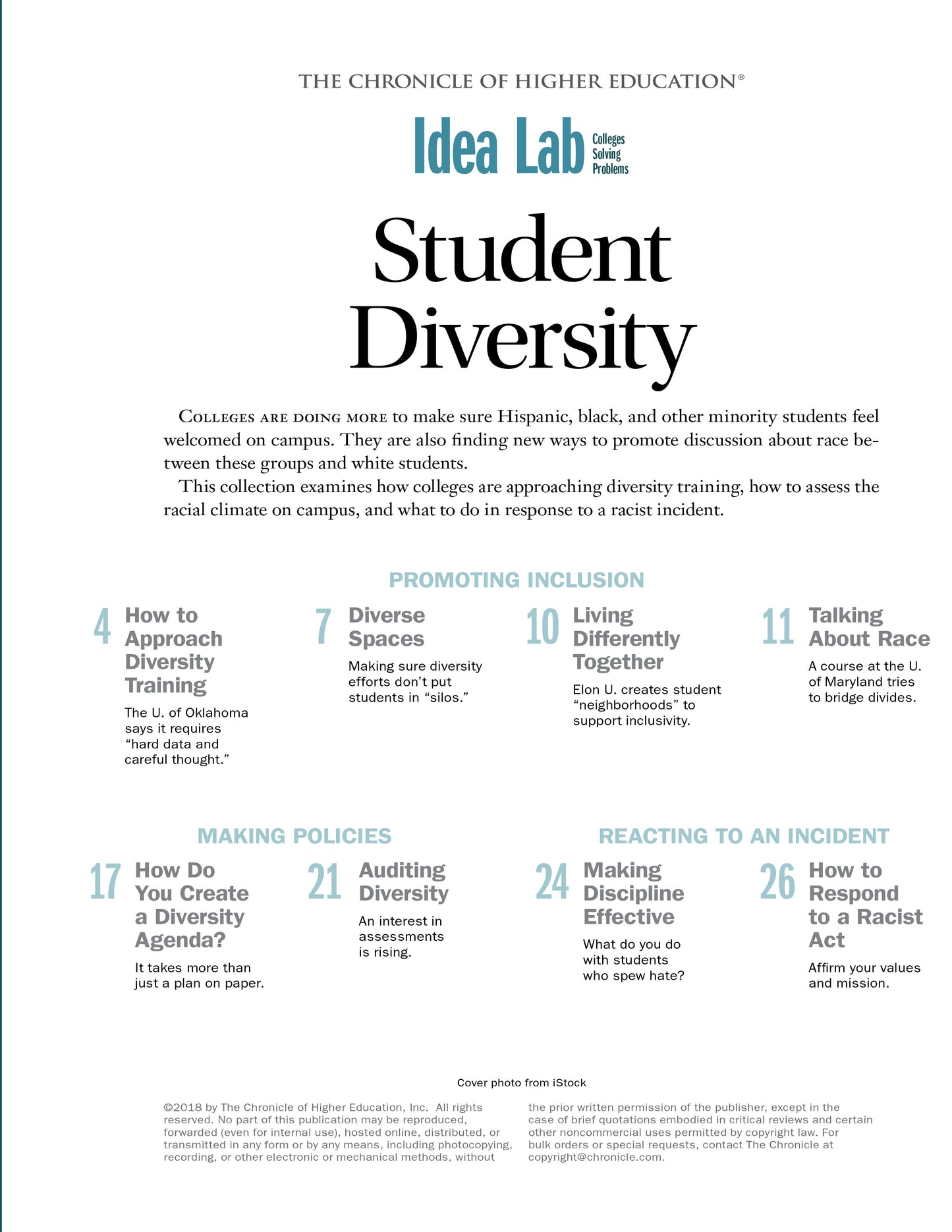 Idea Lab: Student Diversity