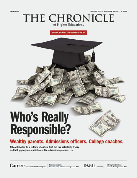 Cover Image of Chronicle Issue, March 22, 2019, Who's Really Responsible