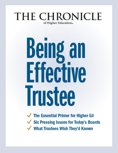 Being an Effective Trustee - Cover image of title.