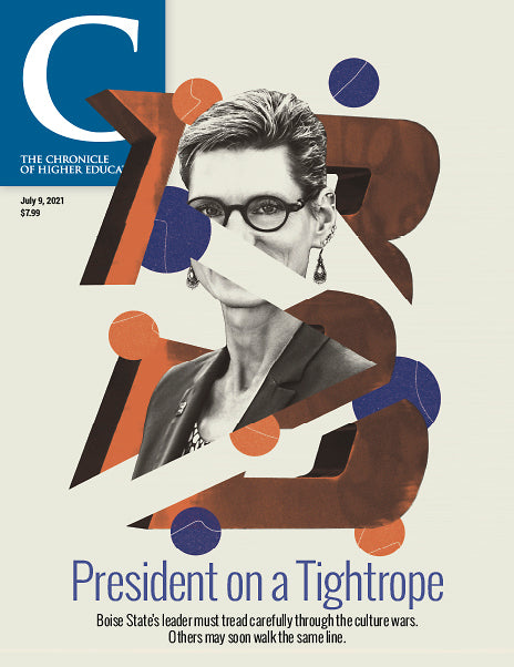 Cover Image of Chronicle Issue July 9, 2021, President on a Tightrope