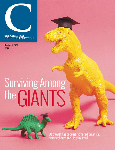 Cover Image of Chronicle Issue, October 1, 2021, Surviving Among the Giants