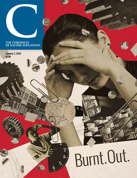 Cover Image of Chronicle Issue January 7,2022 Burnt. Out.