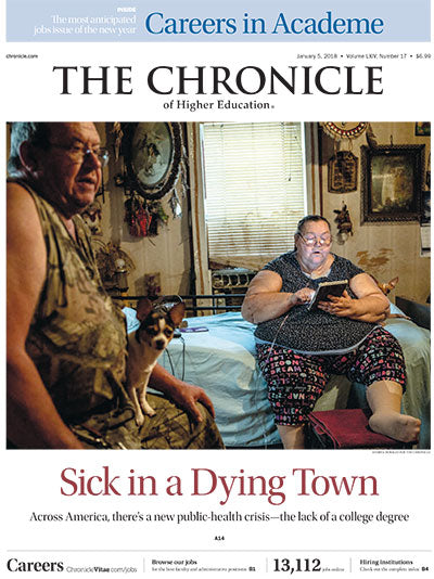 Cover Image of Chronicle Issue, January 5th, Sick in a Dying Town