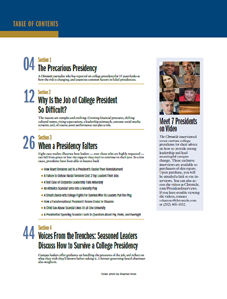 The Challenge of Leading Today's Colleges
