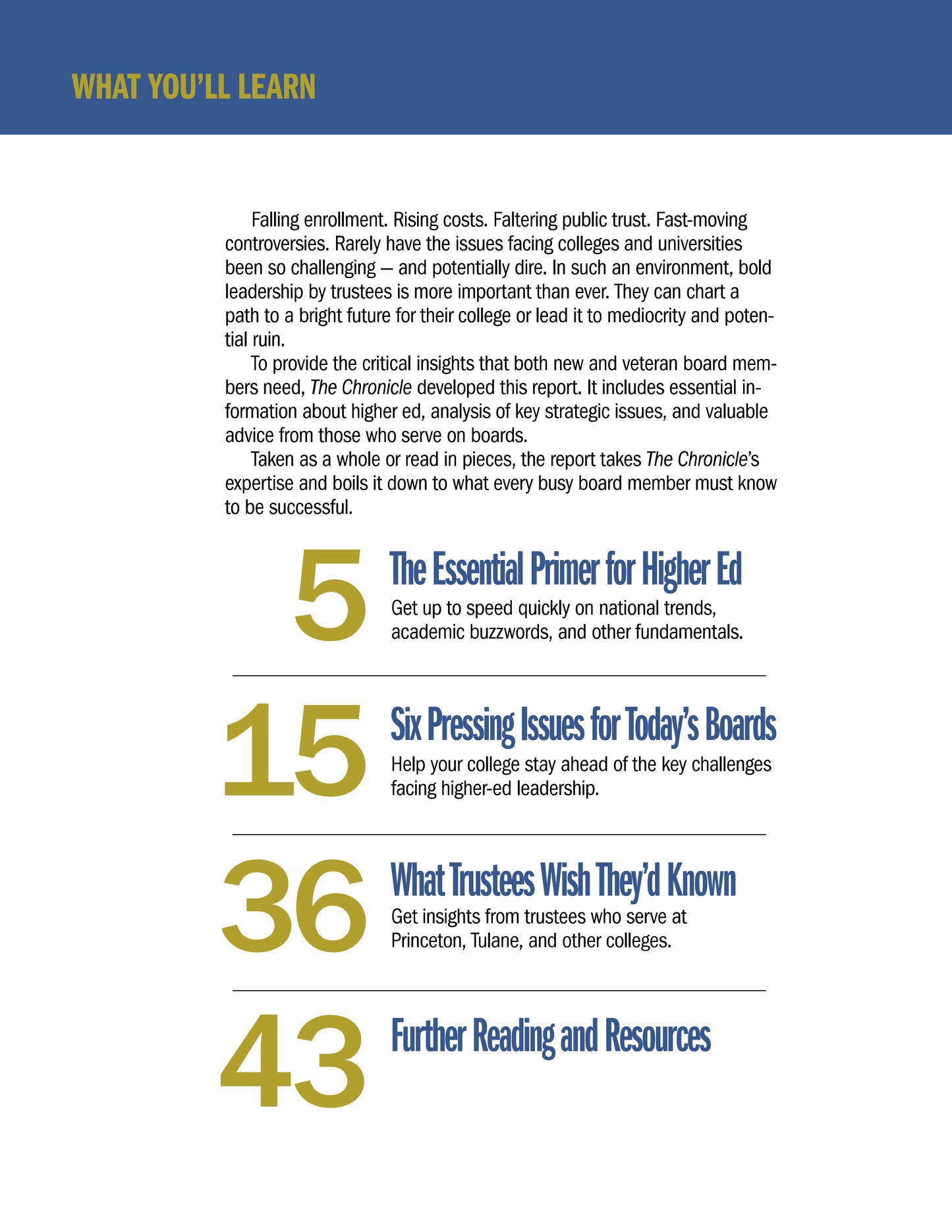 Being an Effective Trustee