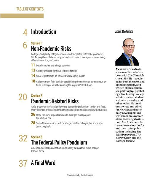 Table of Contents shows an introduction with four section headers and an author background.