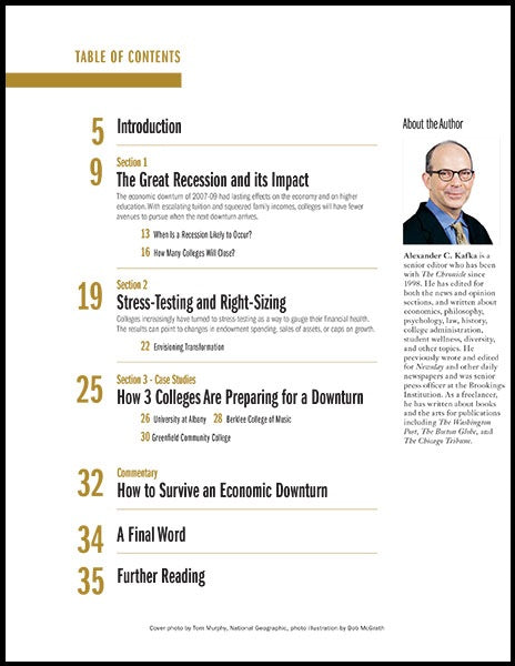 The Recession-Proof College