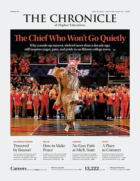 Cover Image of Chronicle Issue, March 30, 2018, The Chief Who Won't Go Quietly
