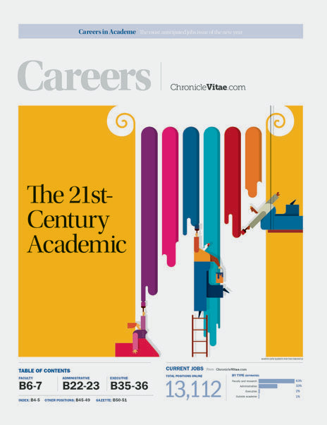 Cover Image of Careers in Academe, 2018, The 21st Century Academic