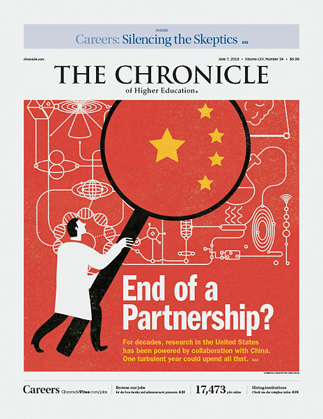 Cover Image of Chronicle Issue, June 7,2019, End of a Partnership