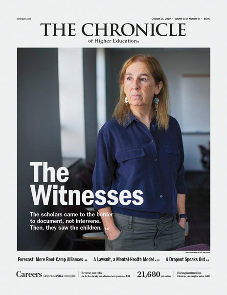 Cover Image of Chronicle Issue, October 25, 2019, The Witnesses