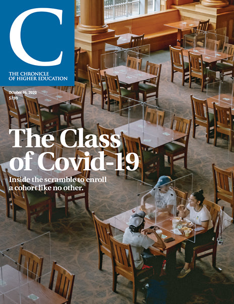 Cover Image of Chronicle Issue, October 16, 2020, The Class of Covid-19