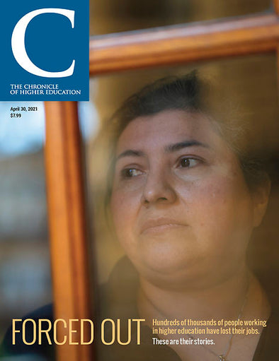 Cover Image of Chronicle Issue, April 30, 2021, Forced Out