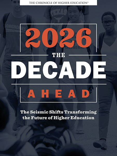 2026 The Decade Ahead- Cover Image of students walking.