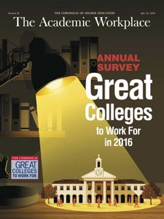 Cover Image of Academic Workplace, 2015, Great Colleges to Work For in 2016