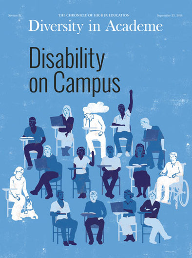 Cover Image of Diversity in Academe, Disability on Campus, Fall 2016